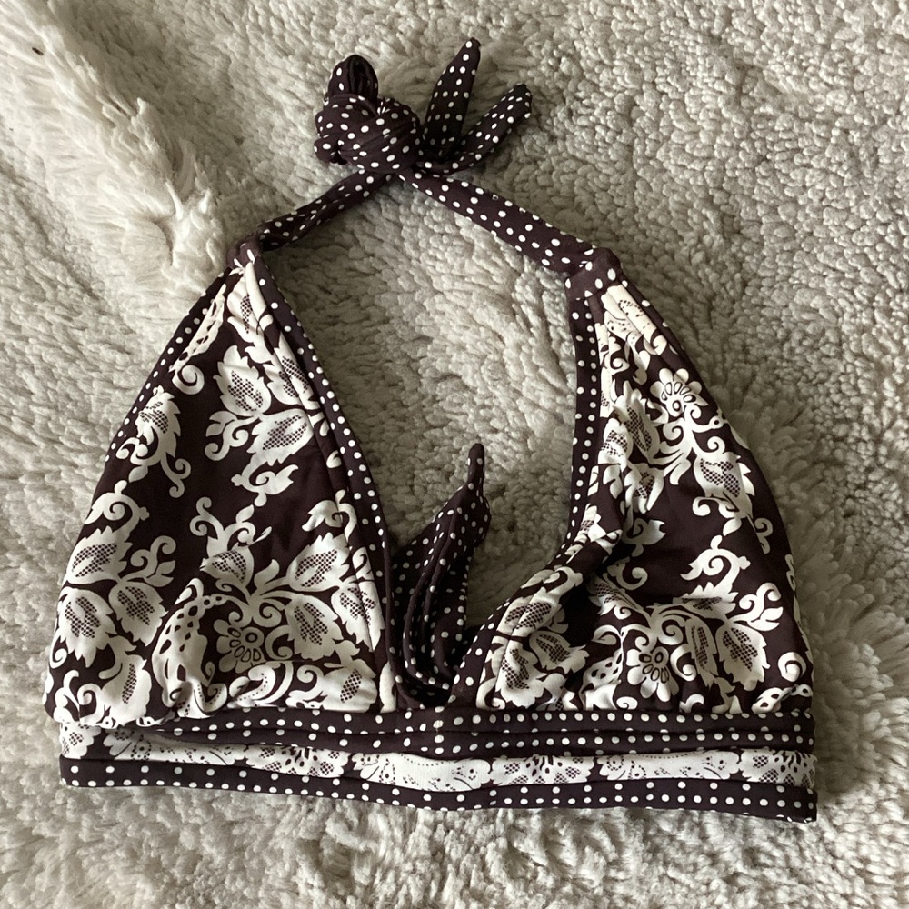 Mossimo Print Halter Bikini Top